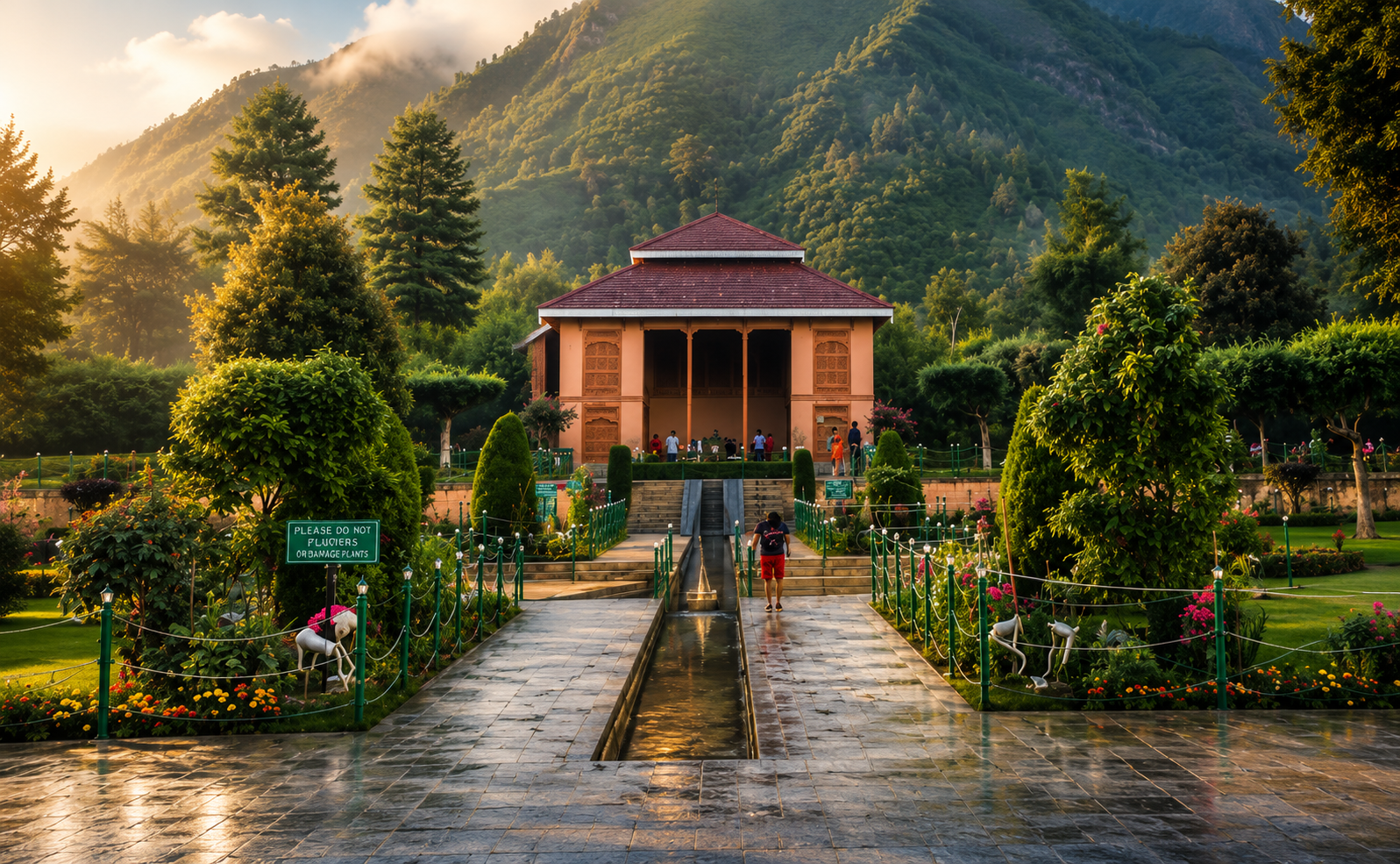 Day 1 — Chashme Shahi, Srinagar