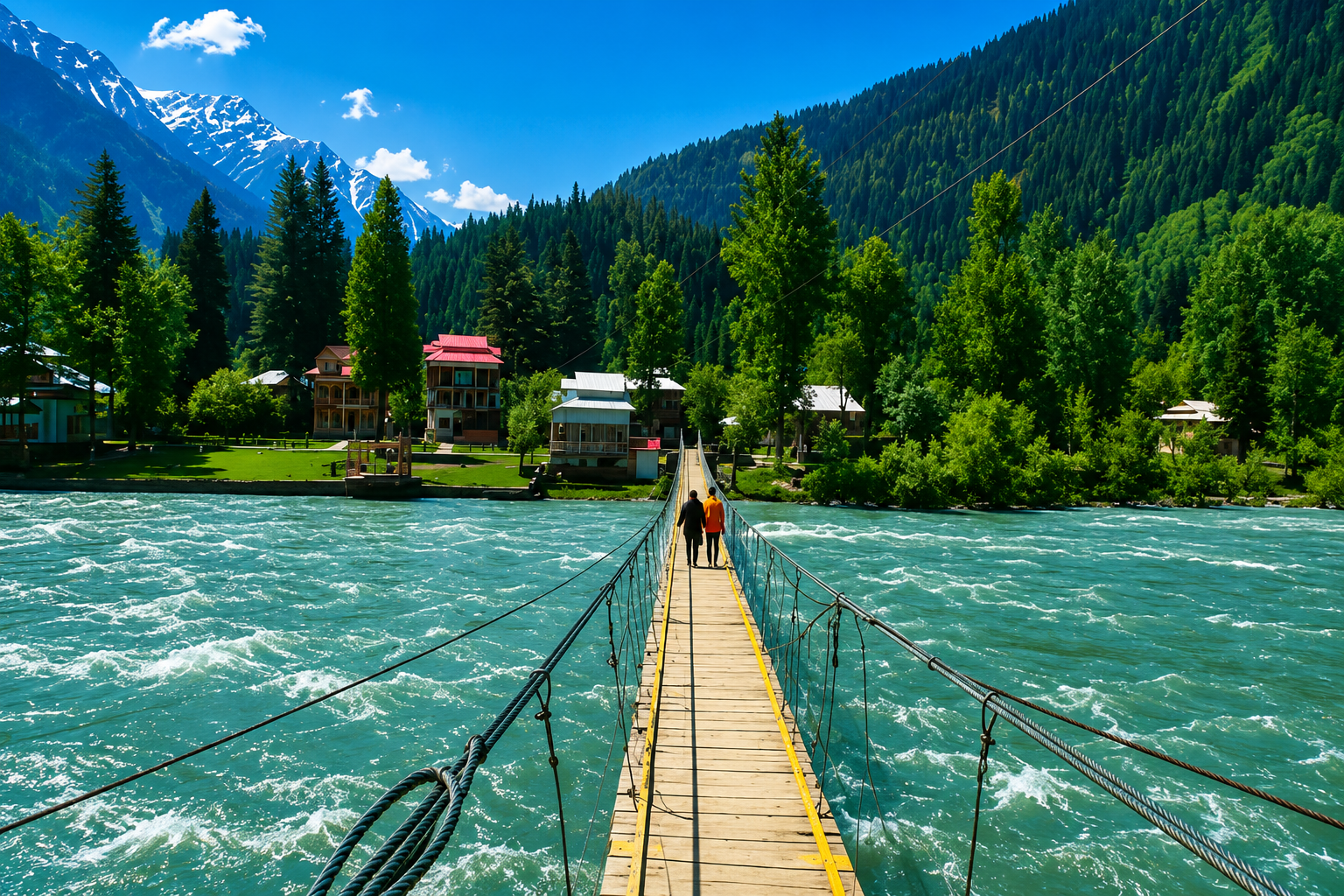 Gurez Valley and Kishanganga River