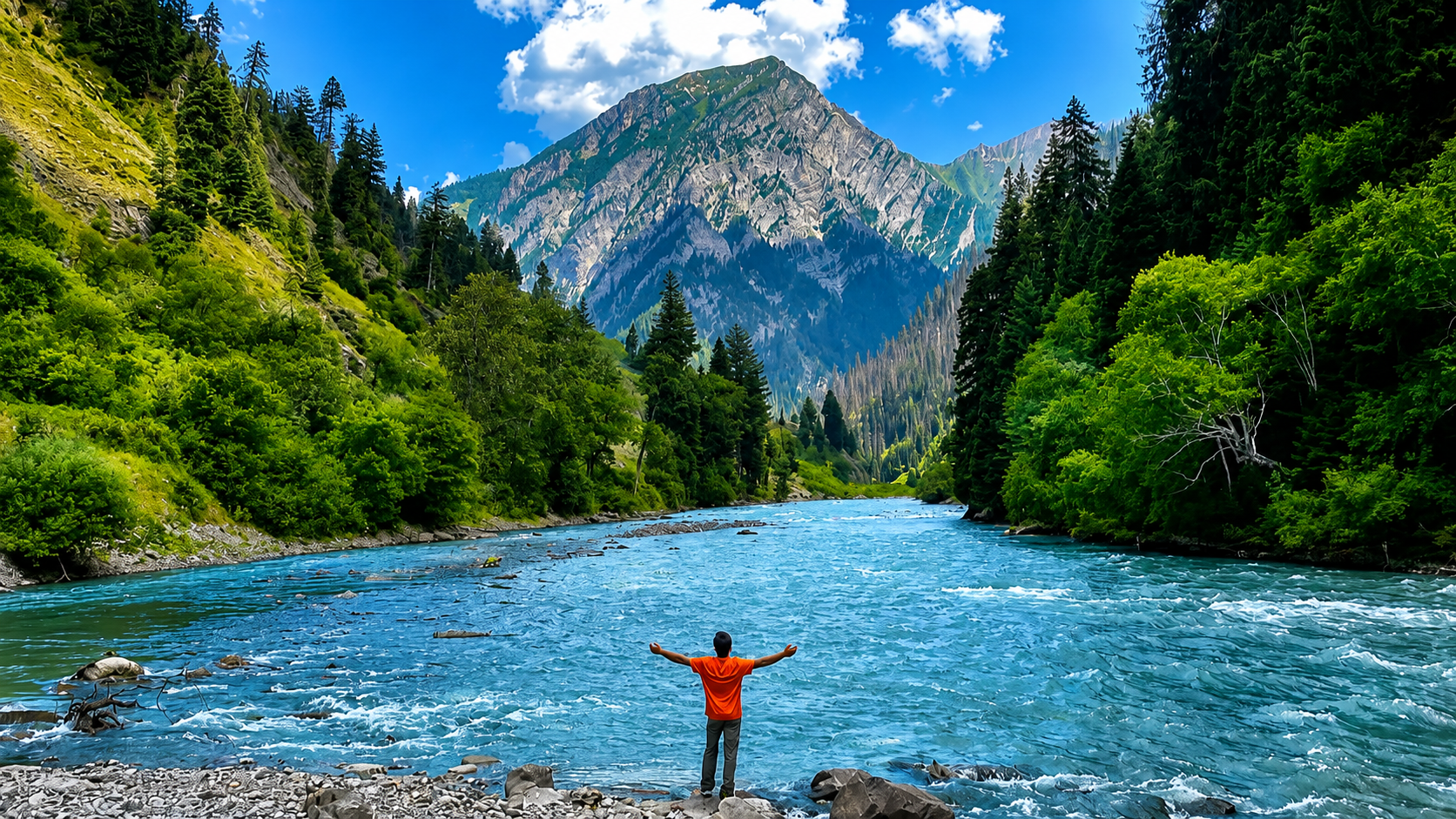 Gurez Valley and the Kishanganga River
